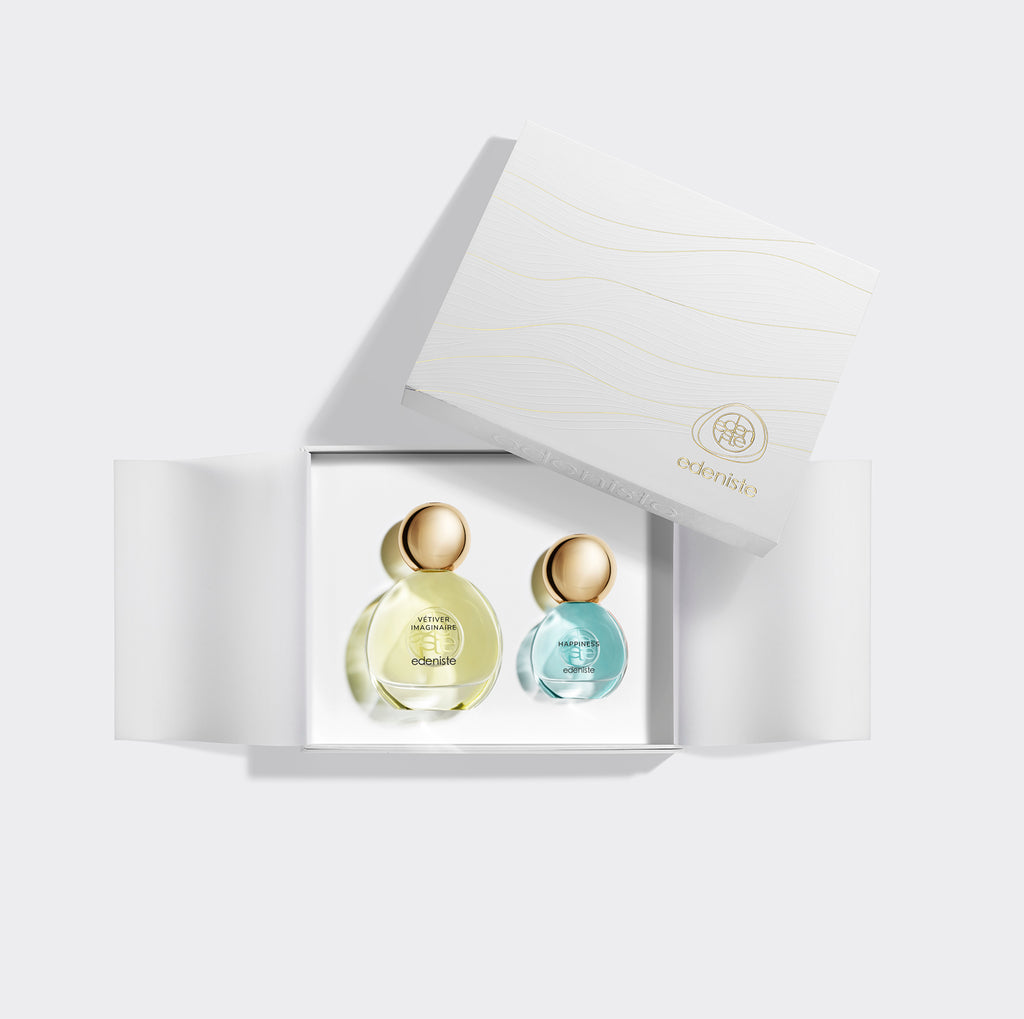 Gift set Vetiver Imaginaire + Lifeboost Happiness