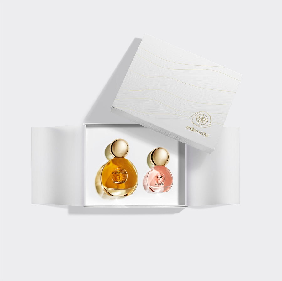 Gift set Vanille Irresistible + Lifeboost Love 30ml